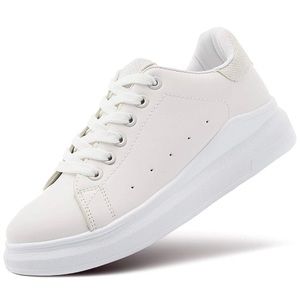 ZGR Women’s White Platform Sneakers